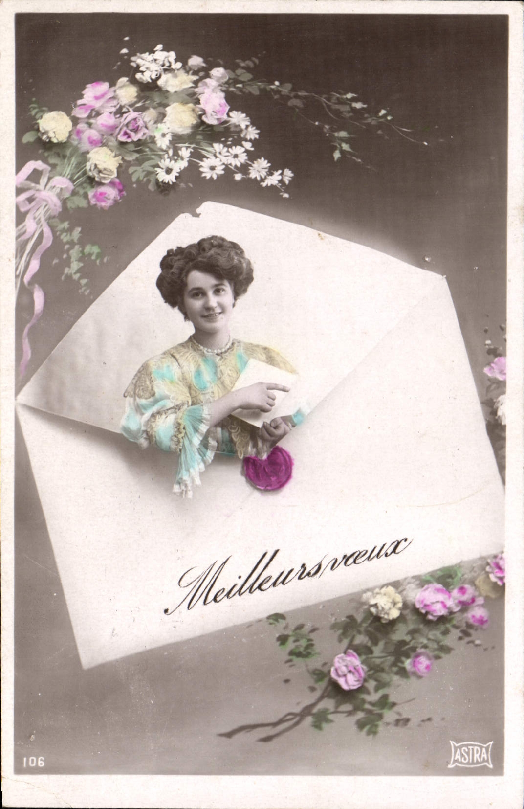 CPA Fantaisie Femme