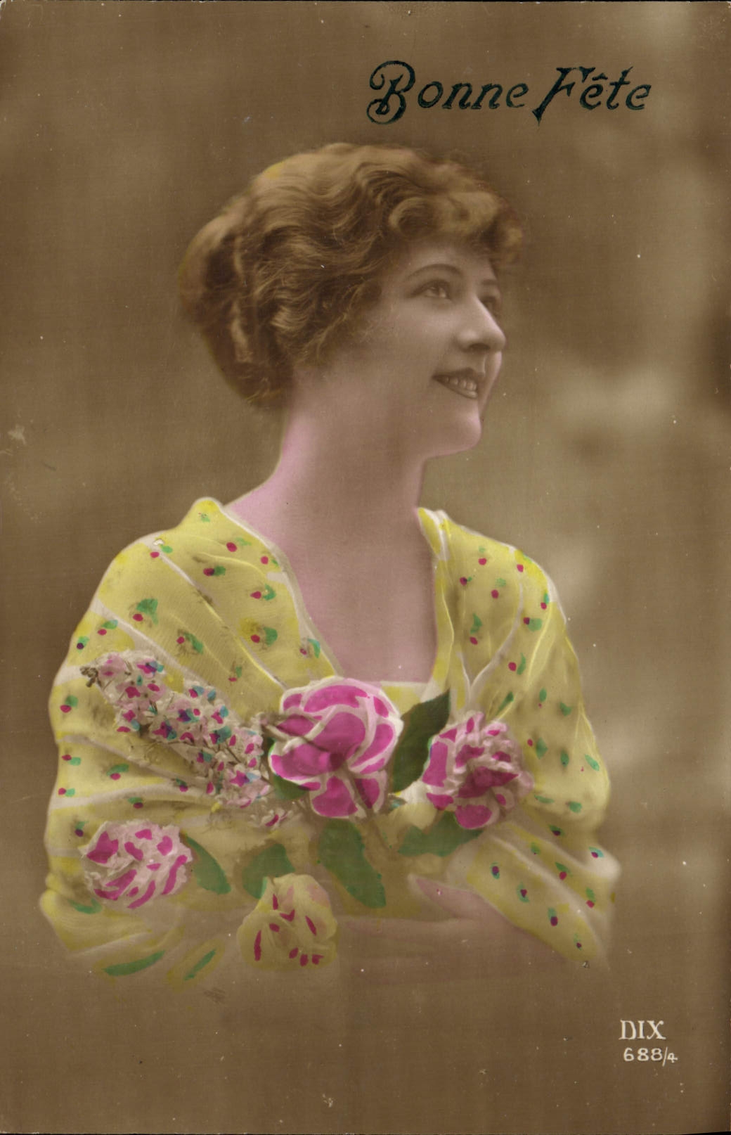 CPA Fantaisie Femme 