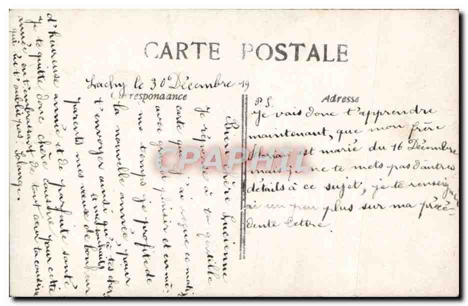 Giovane donna — ritratto — editore Rononne Anno, n° 702/5 — Verso