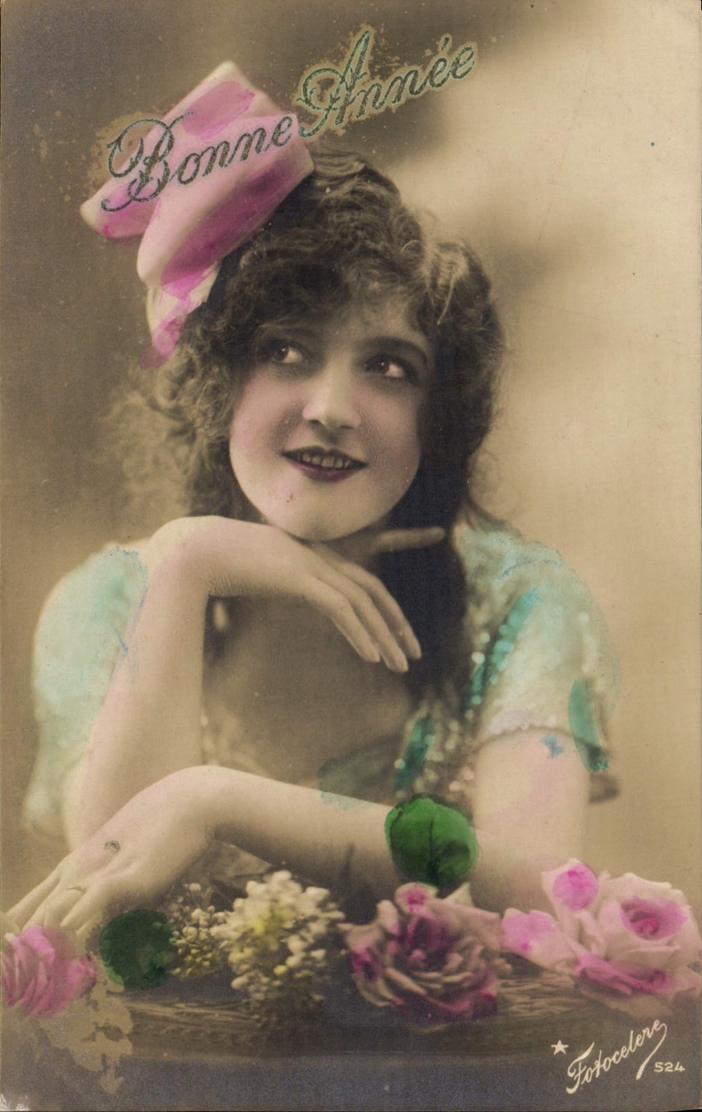 CPA Fantaisie Femme 