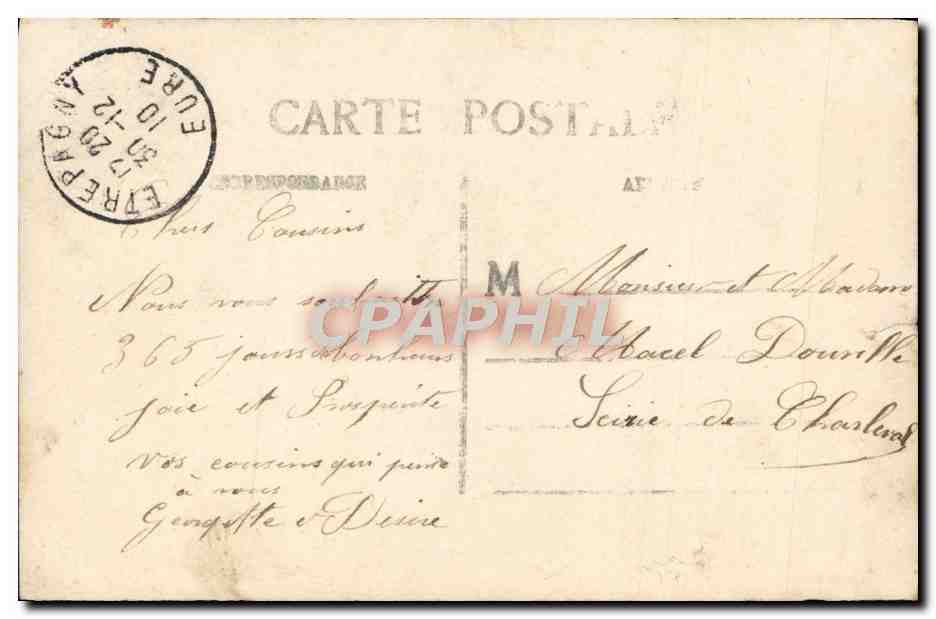 CPA Fantaisie Enfant Velo Cycle  — Rückseite