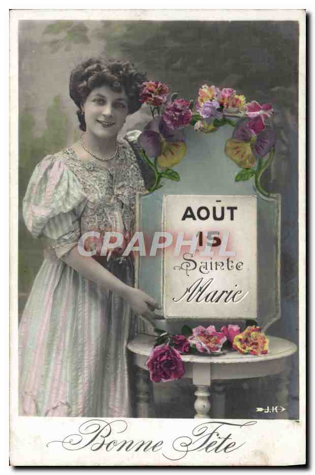 CPA Fantaisie Femme Prenom Marie 