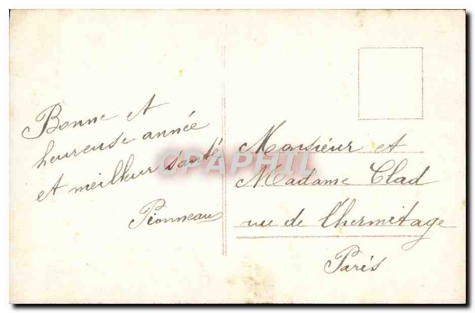 CPA Fantaisie Enfant — Rückseite
