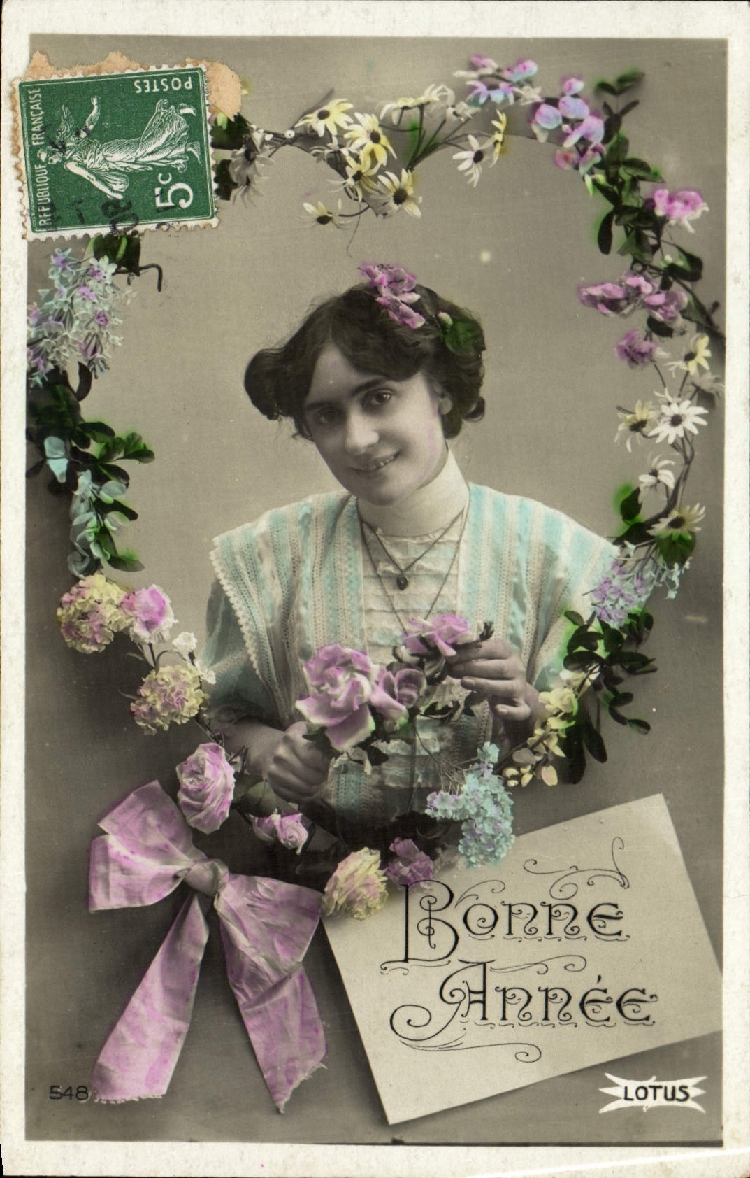 CPA Fantaisie Femme
