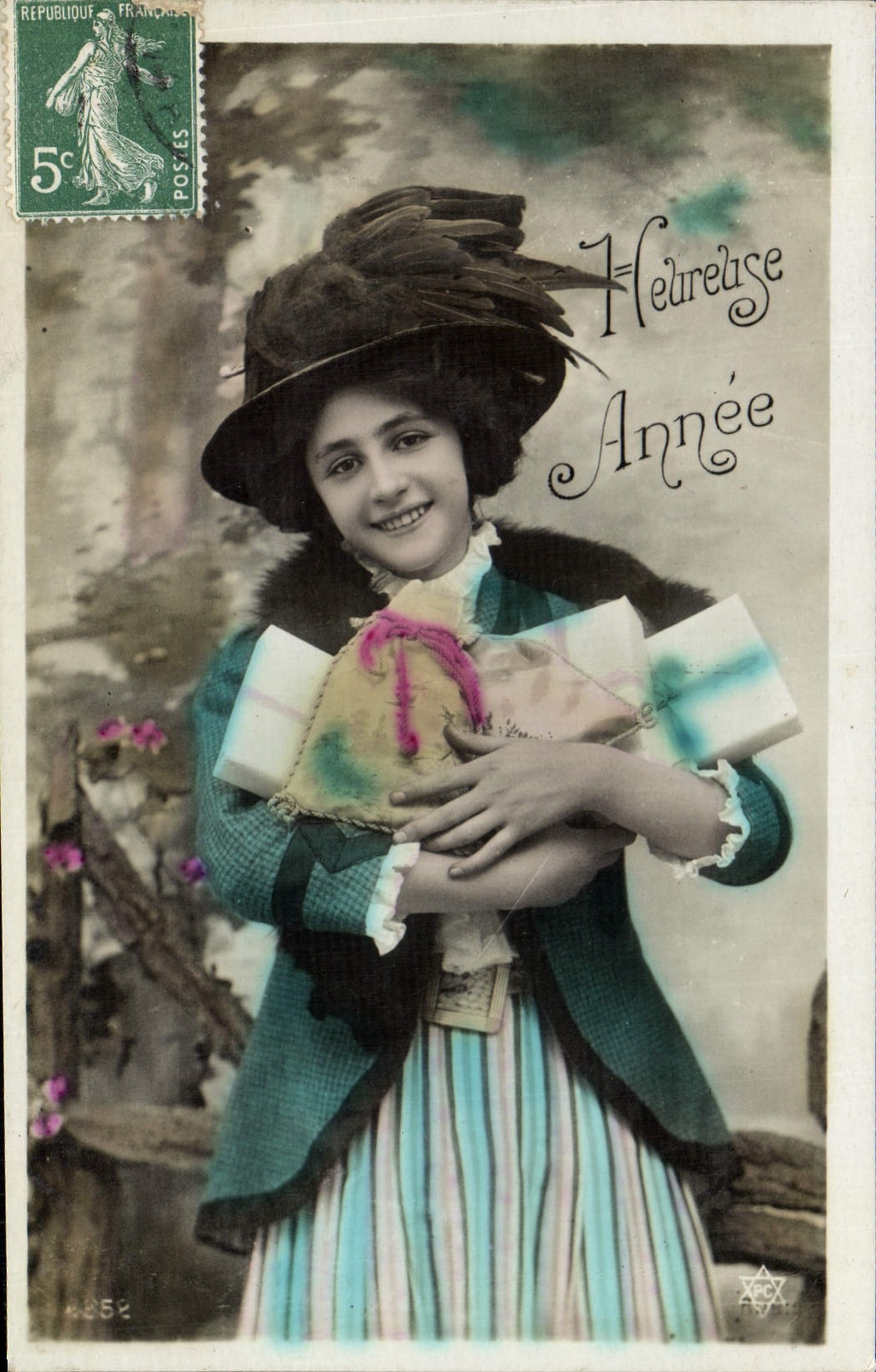 CPA Fantaisie Femme