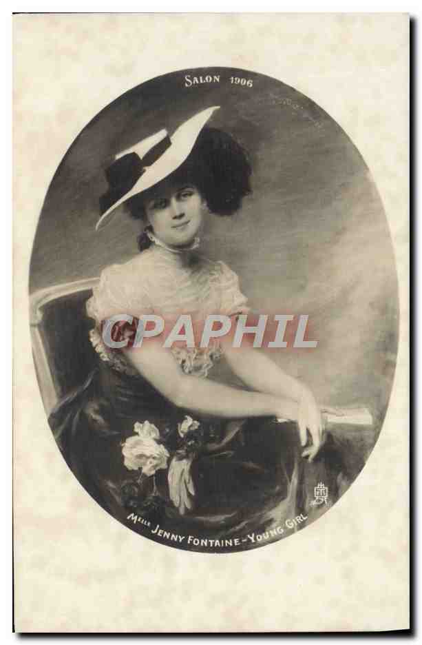 Mme Jenny Fontaine — Young Girl — Salon 1906 — Raphael Tuck & Sons, Ltd.