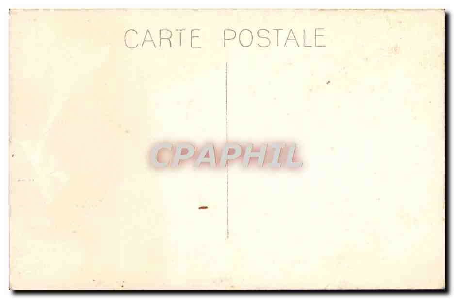 CARTE PHOTO Enfant Scout Chien  — Rückseite