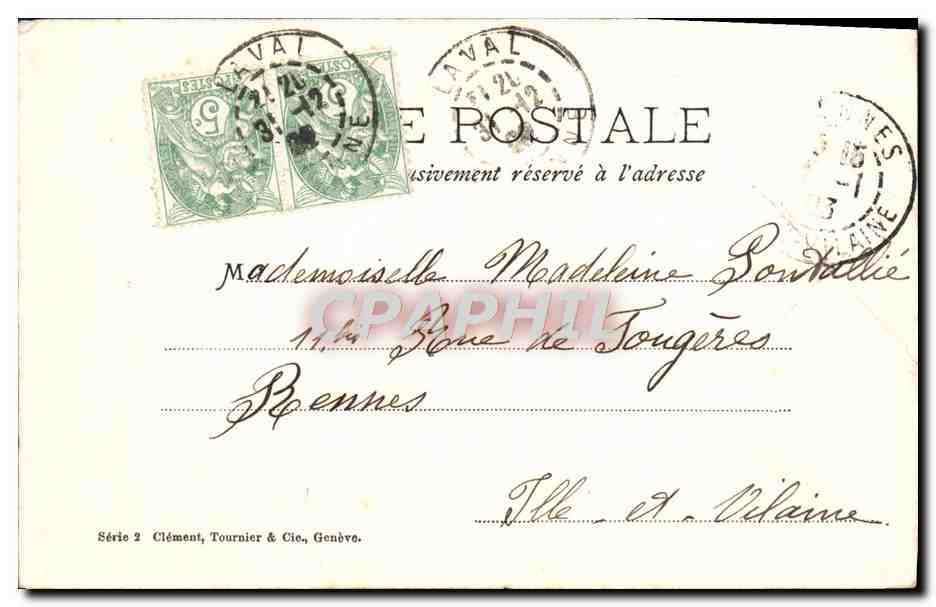 CPA Fantaisie Enfants Bebes — Verso