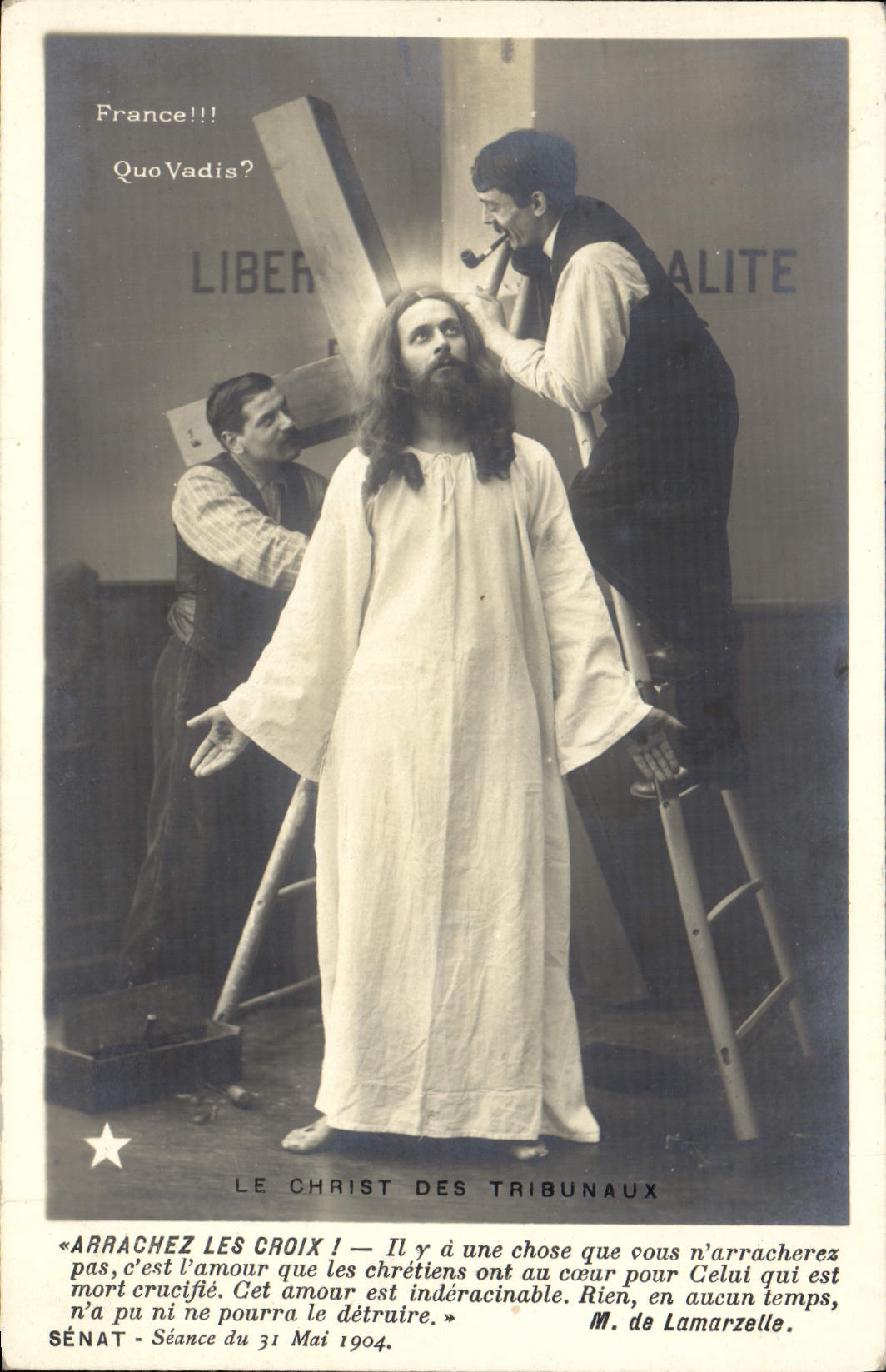 Le Christ des tribunaux — Sénat — Série N. 760