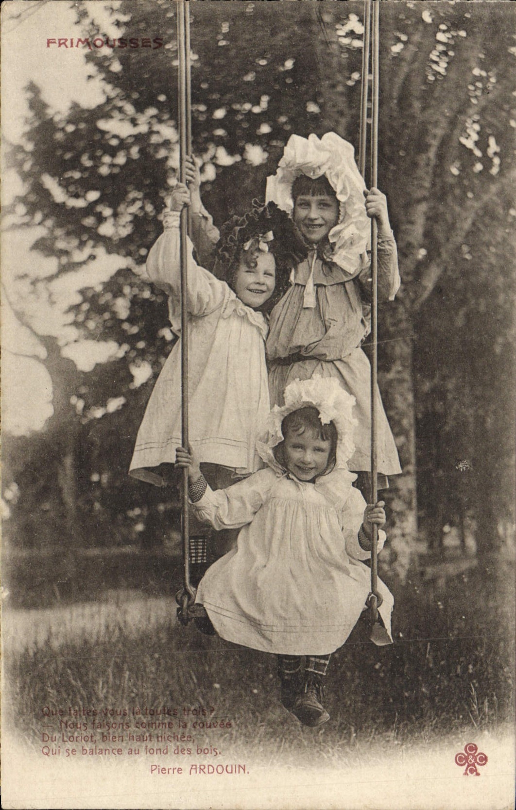 CPA Fantaisie Enfants Frimousses