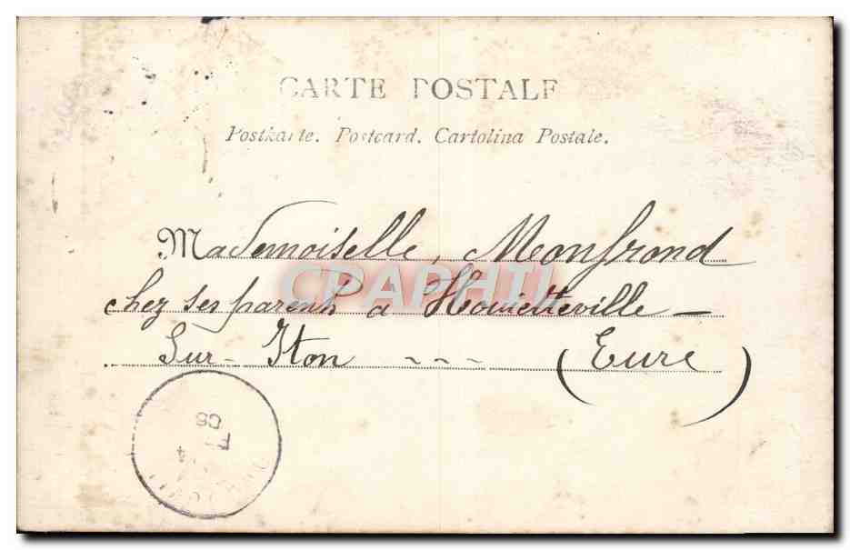 CPA Fantaisie Enfant J'ai du bon Tabac — Rückseite