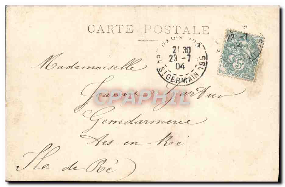 CPA Fantaisie Enfant Prenom Jeanne  — Rückseite