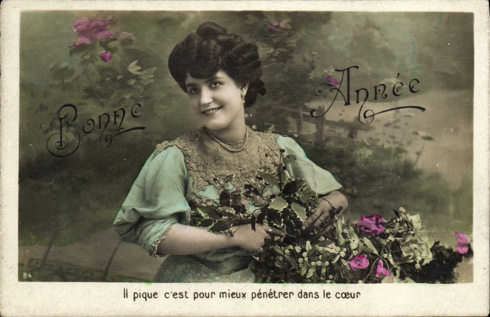 CPA Fantaisie Femme 