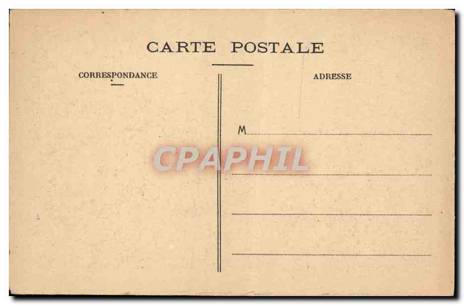 CPA Fantaisie L'accordee de village Louvre — Rückseite