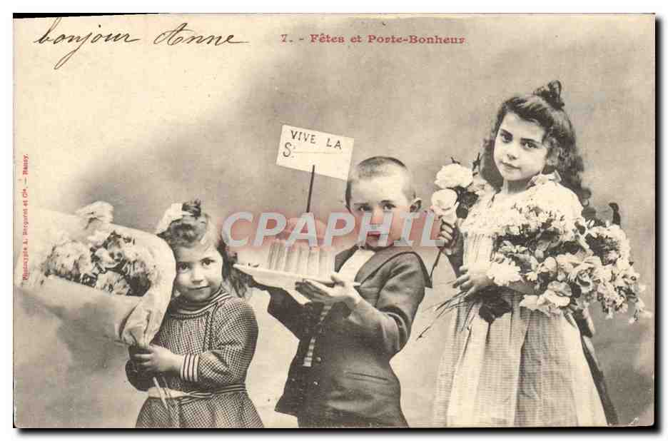 CPA Fantaisie Enfants