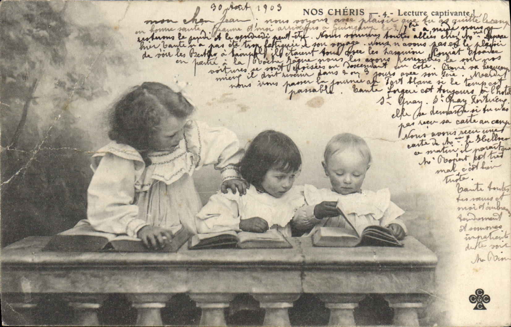 CPA Fantaisie Enfants