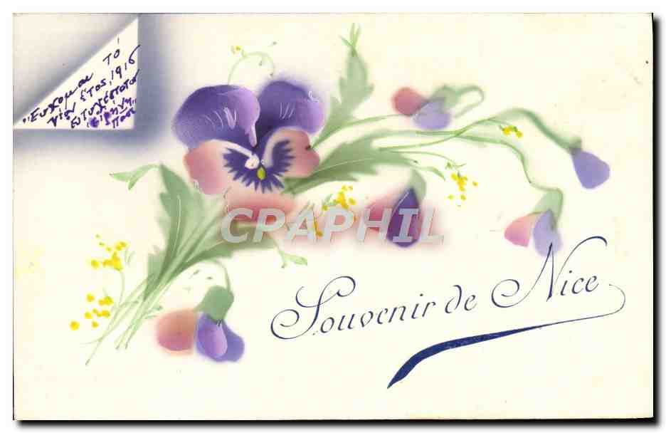 CPA Fantaisie Nice