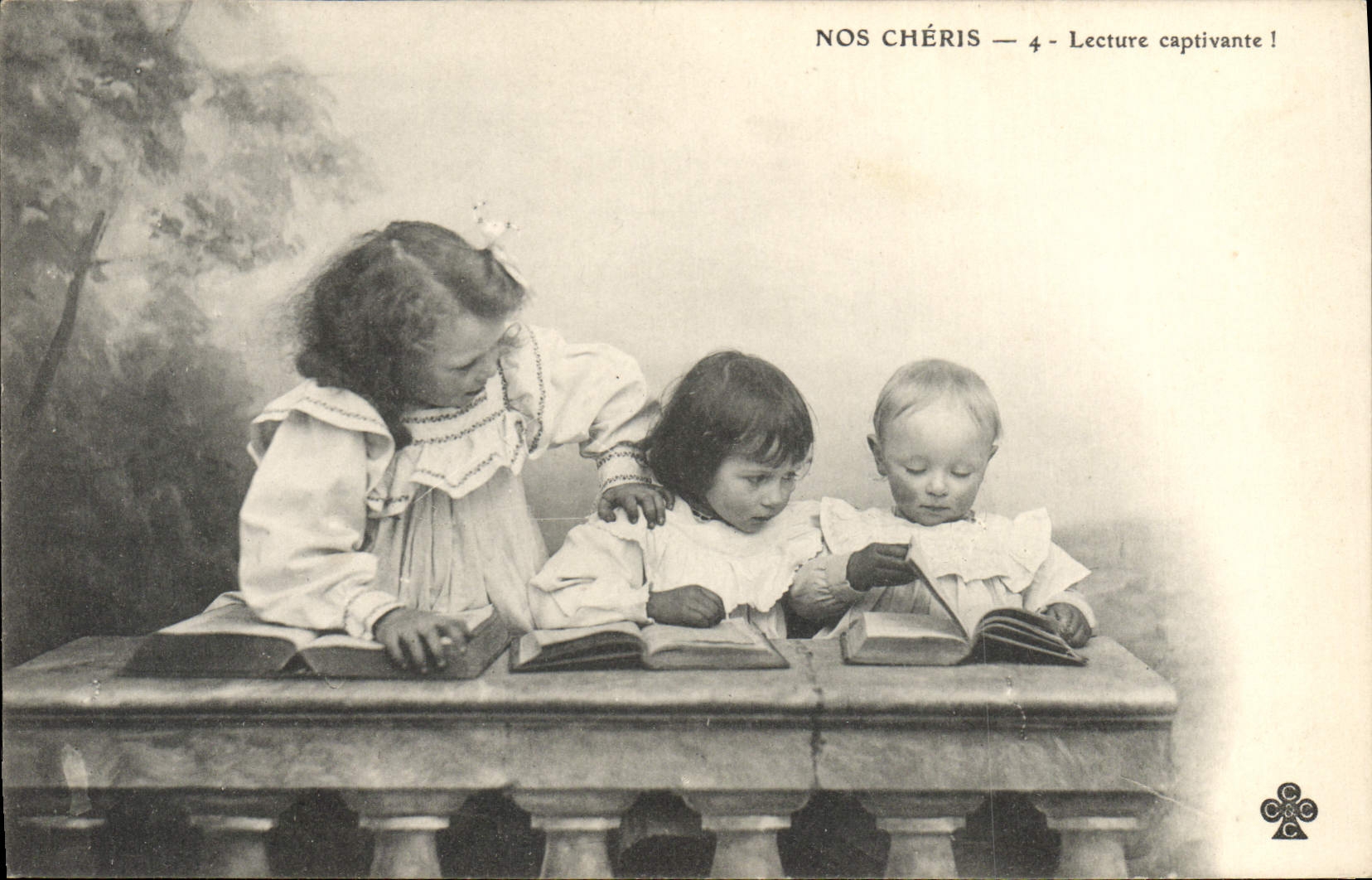 CPA Fantaisie Enfants Nos cheris
