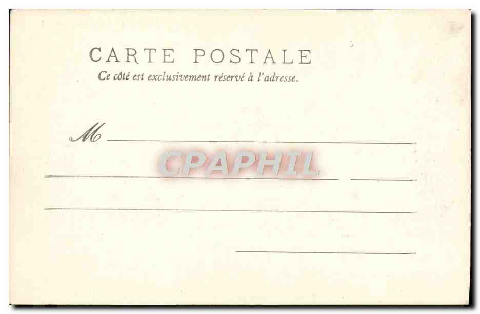 CPA Fantaisie Enfants Nos cheris — Rückseite
