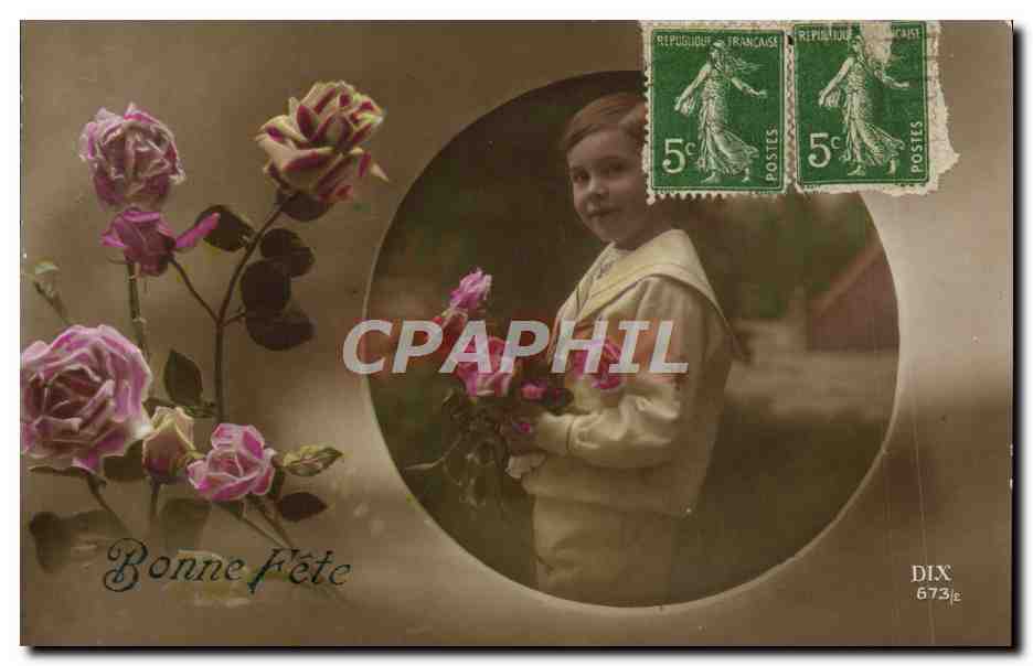 CPA Fantaisie Enfant