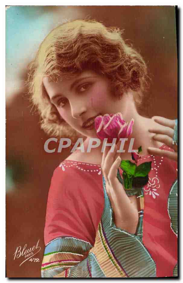 CPA Fantaisie Fleurs