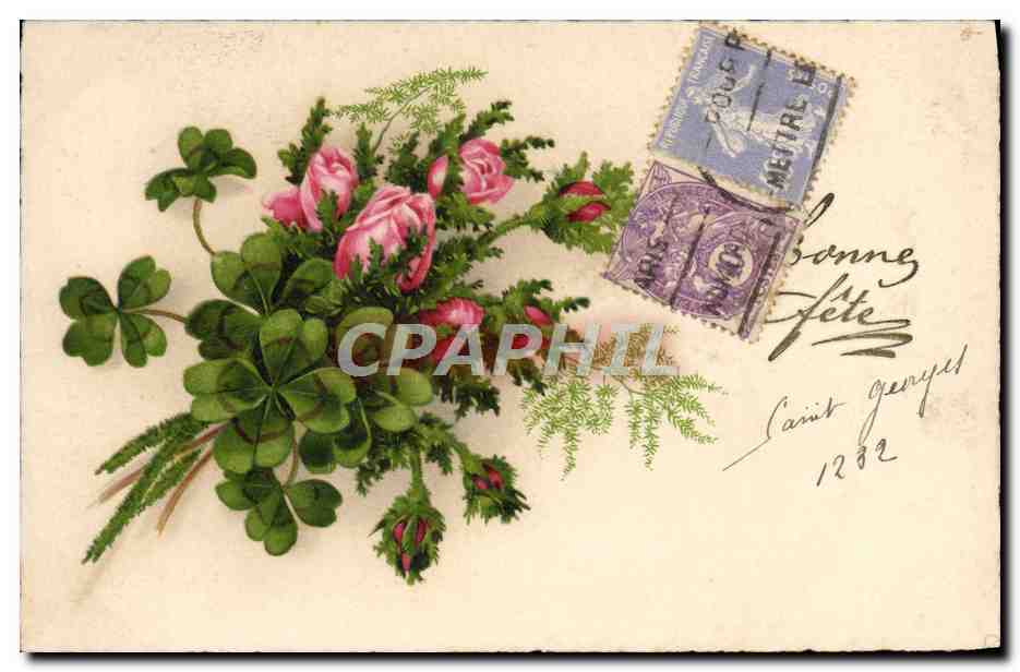 CPA Fantaisie Fleurs