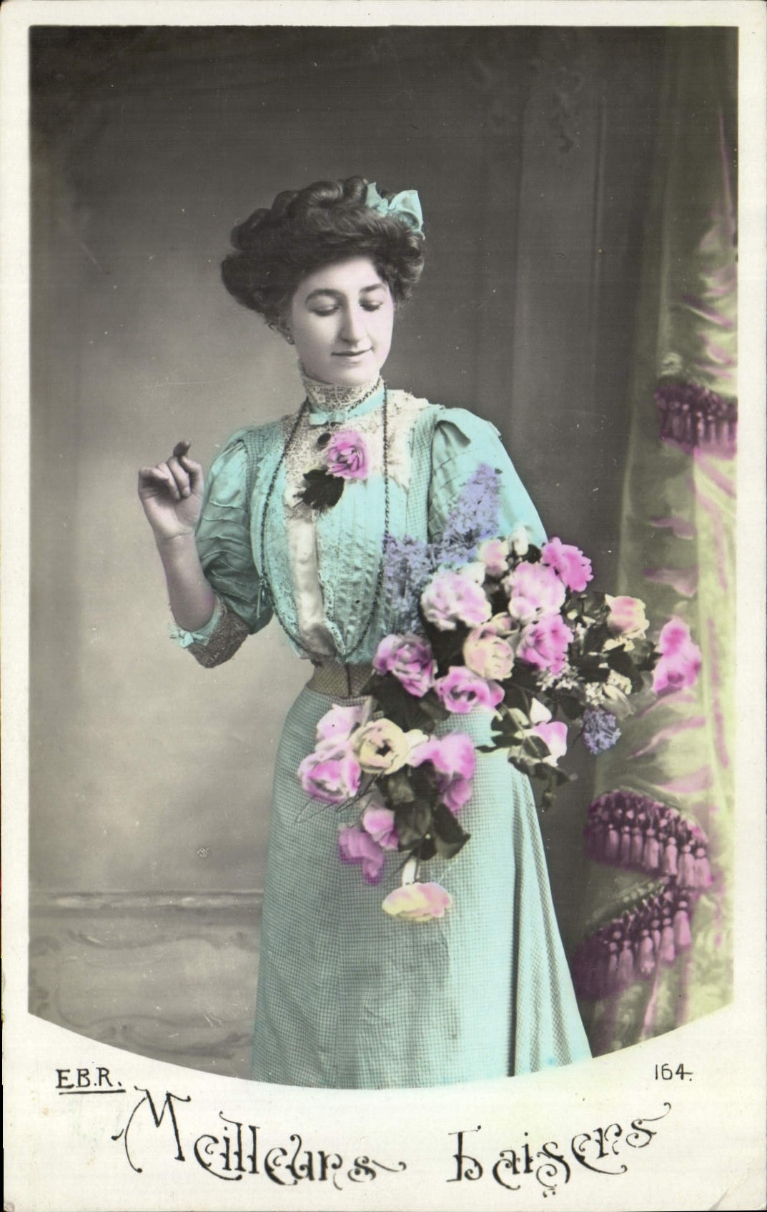 CPA Fantaisie Femme