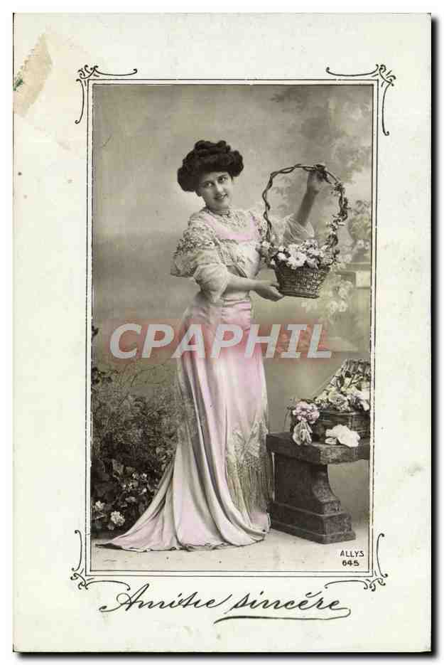 CPA Fantaisie Femme