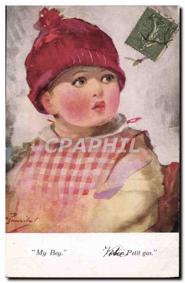 CPA Fantaisie Enfant My boy 