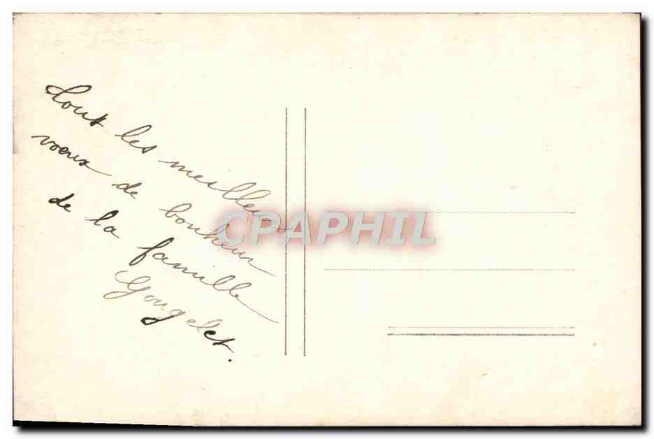 CPA Fantaisie Femme Mariage  — Rückseite