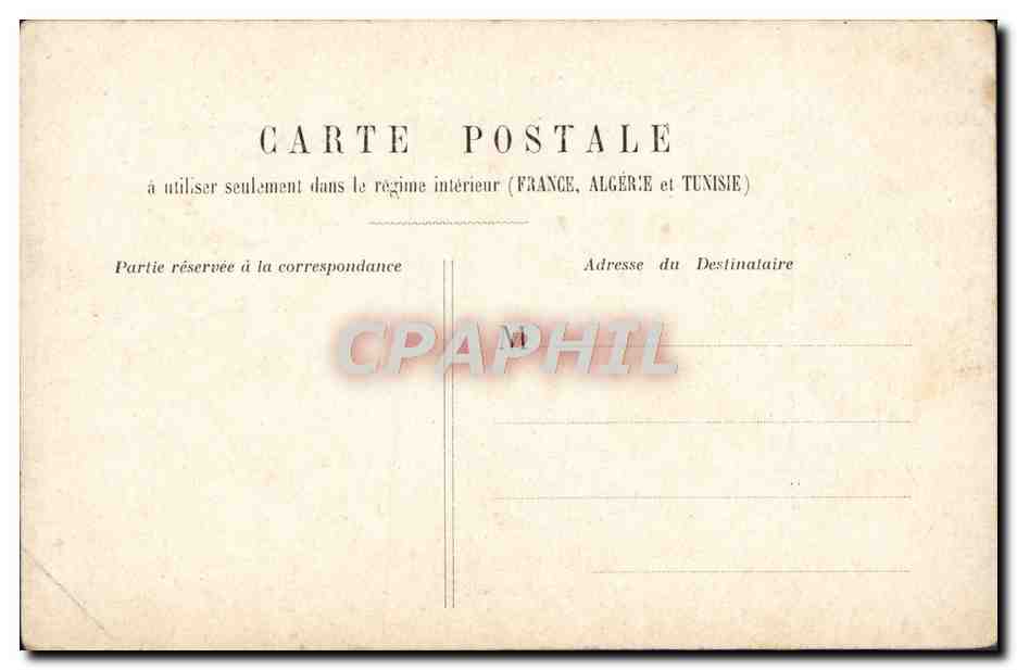 CPA Fantaisie Femme — Verso