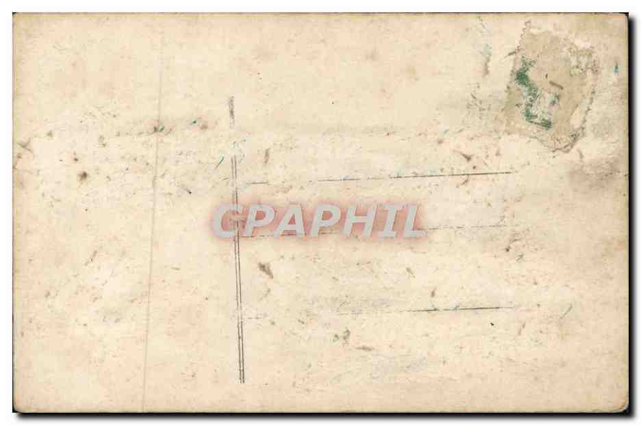 CPA Fantaisie Homme — Verso