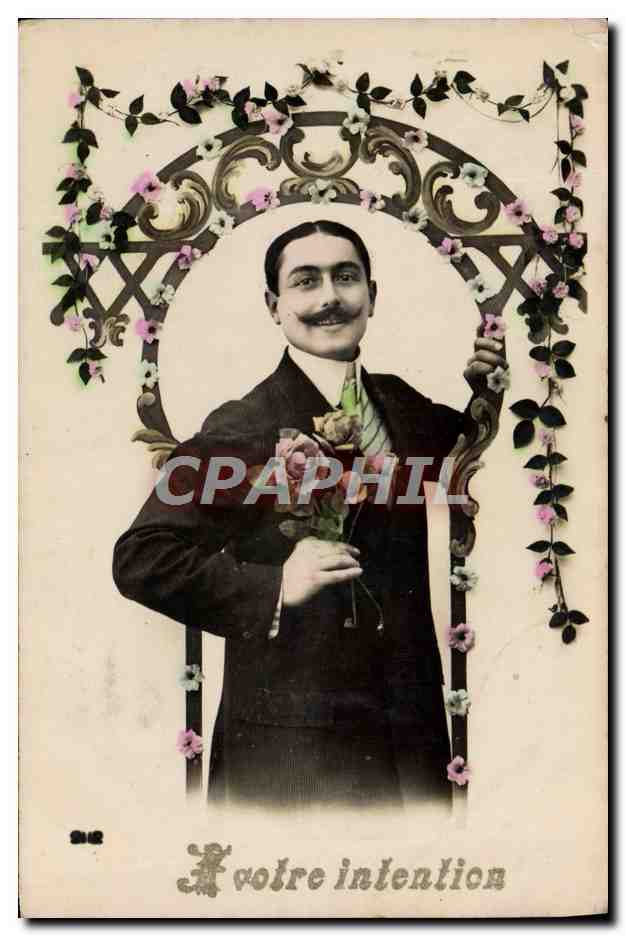 CPA Fantaisie Homme