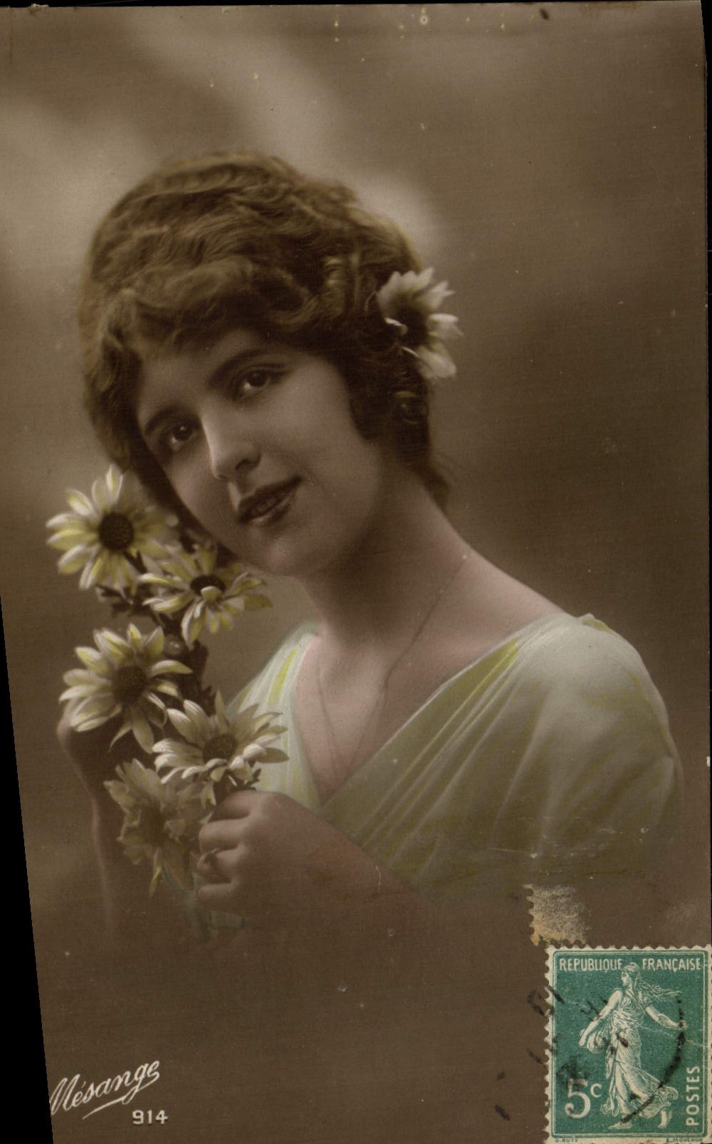 CPA Fantaisie Femme