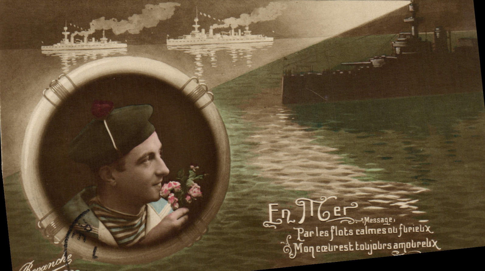 Sailor at the porthole — Love Message — Revenge