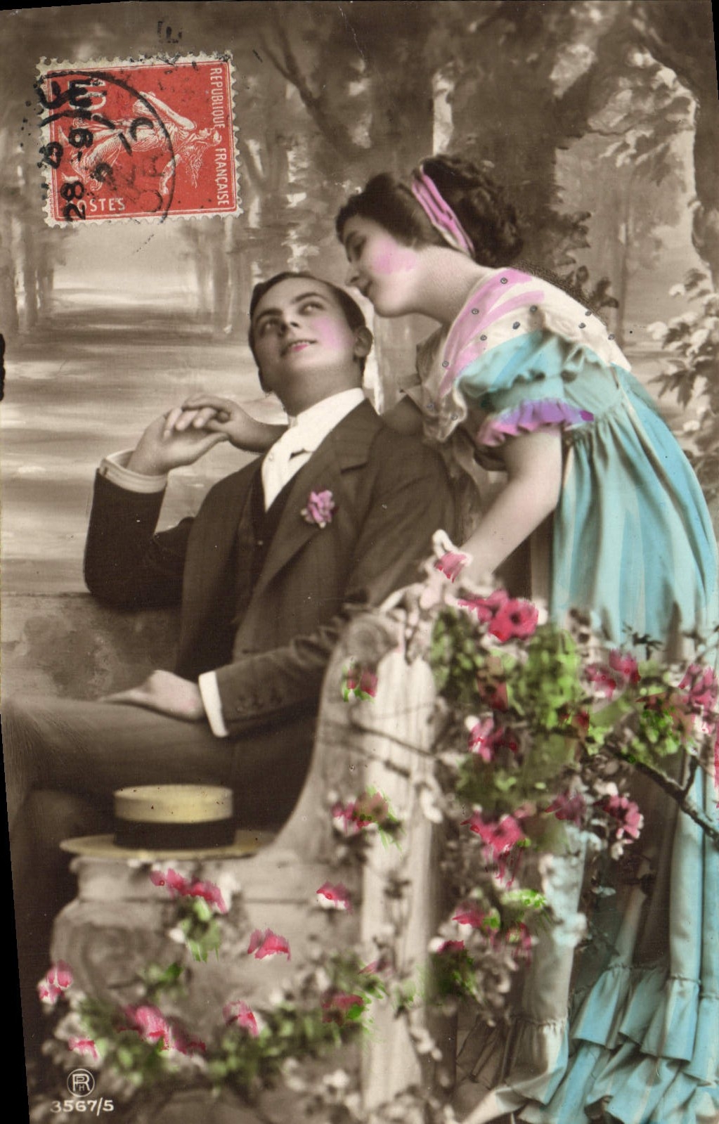 CPA Fantaisie Femme