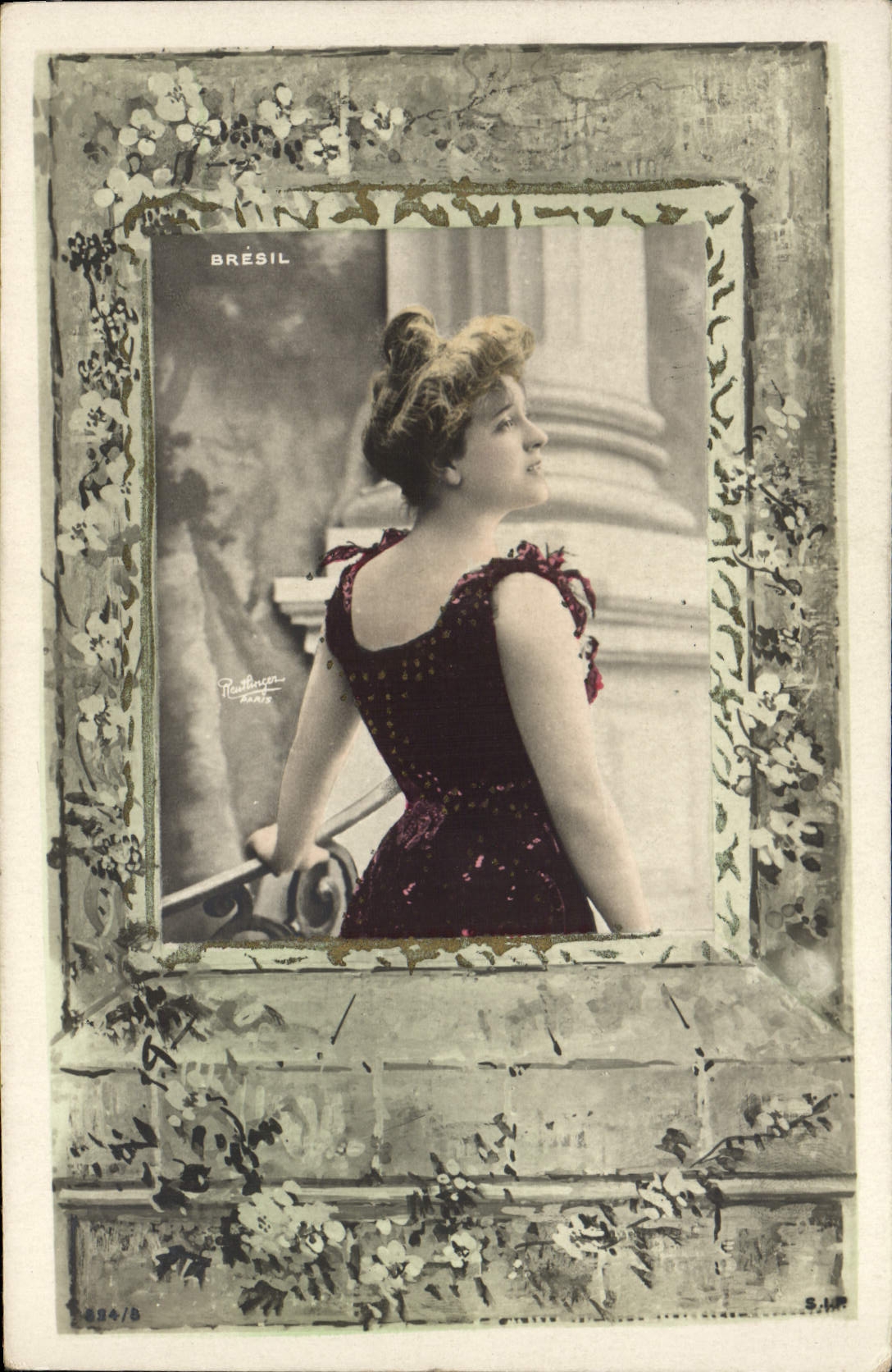 Woman in a Red Dress — Brazil — S.H.P. no. 894/6