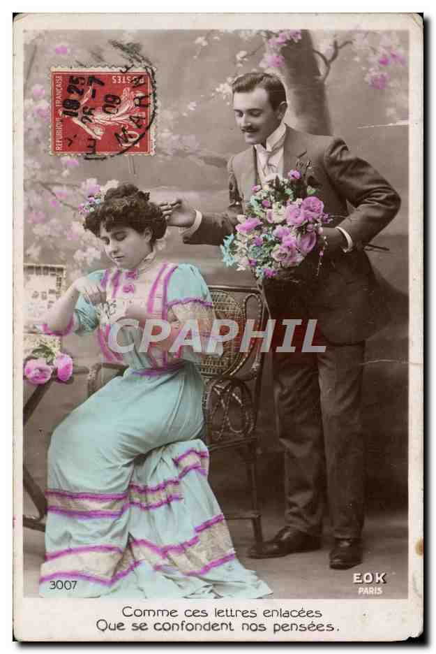 CPA Fantaisie Femme