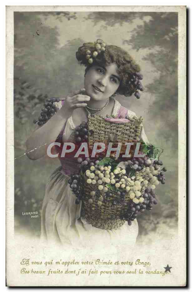 CPA Fantaisie Femme