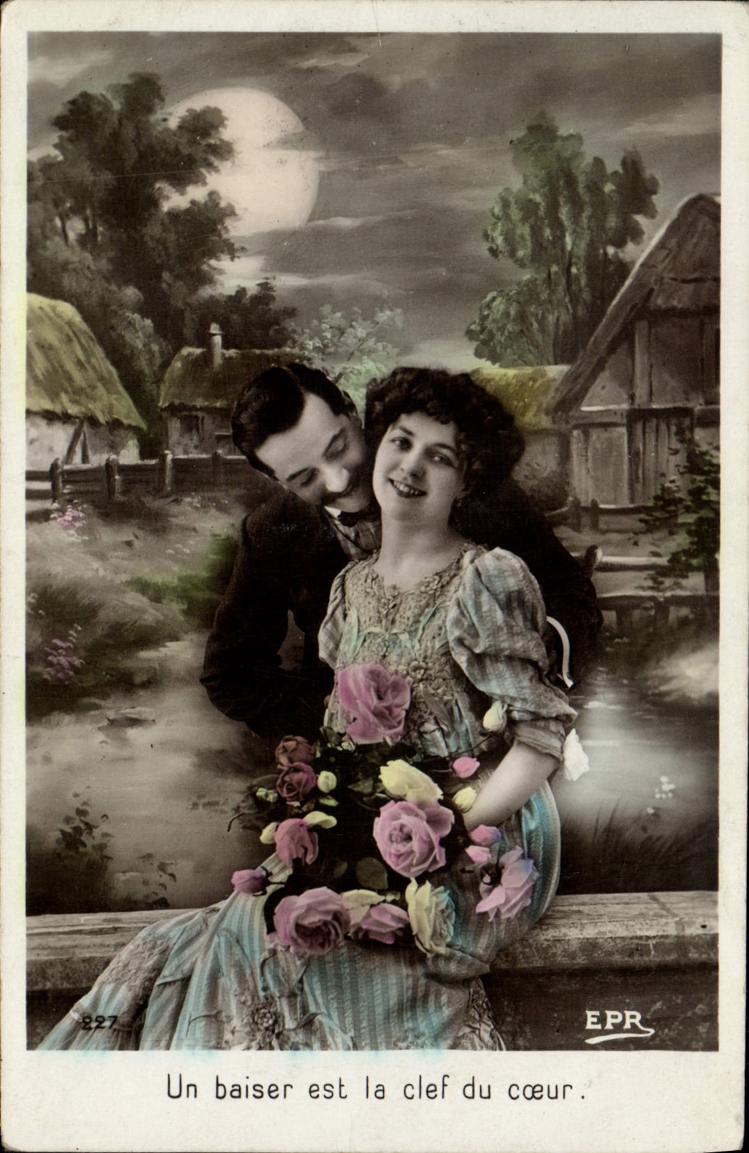 CPA Fantaisie Femme