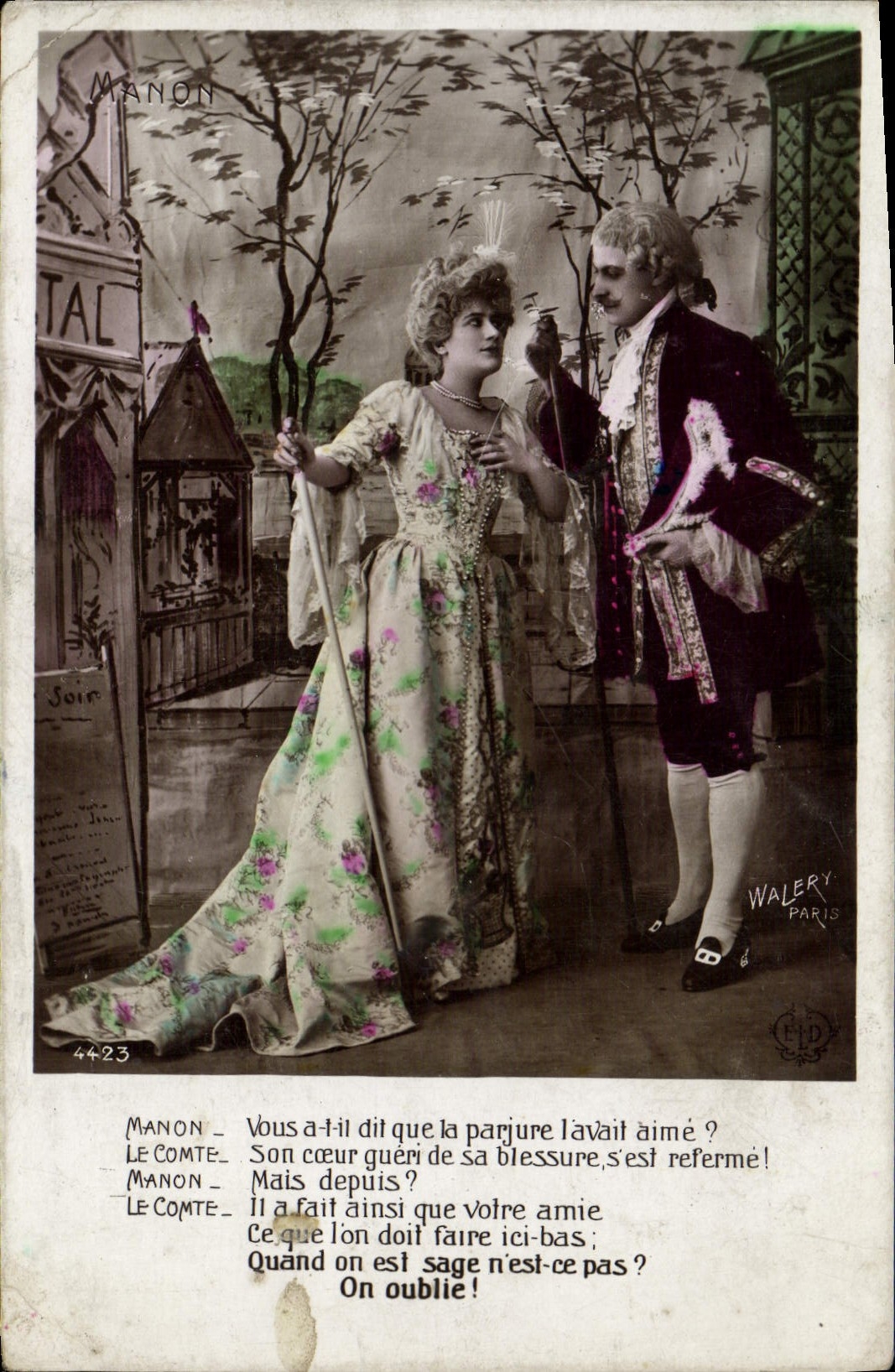 CPA Fantaisie Femme 