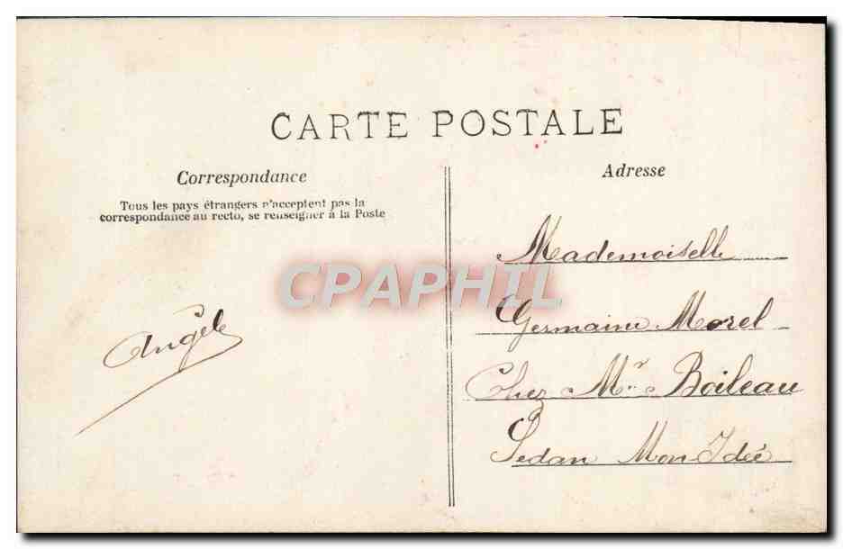 CPA Fantaisie Enfant — Rückseite