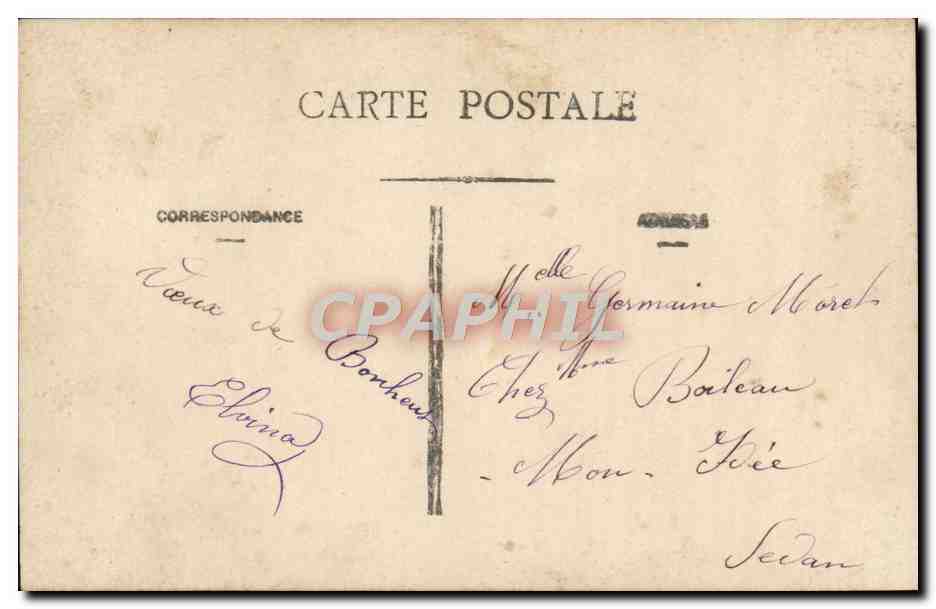 CPA Fantaisie Enfant — Rückseite