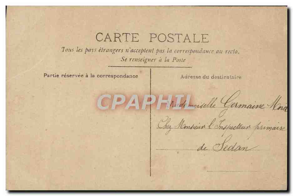 CPA Fantaisie Enfant — Verso