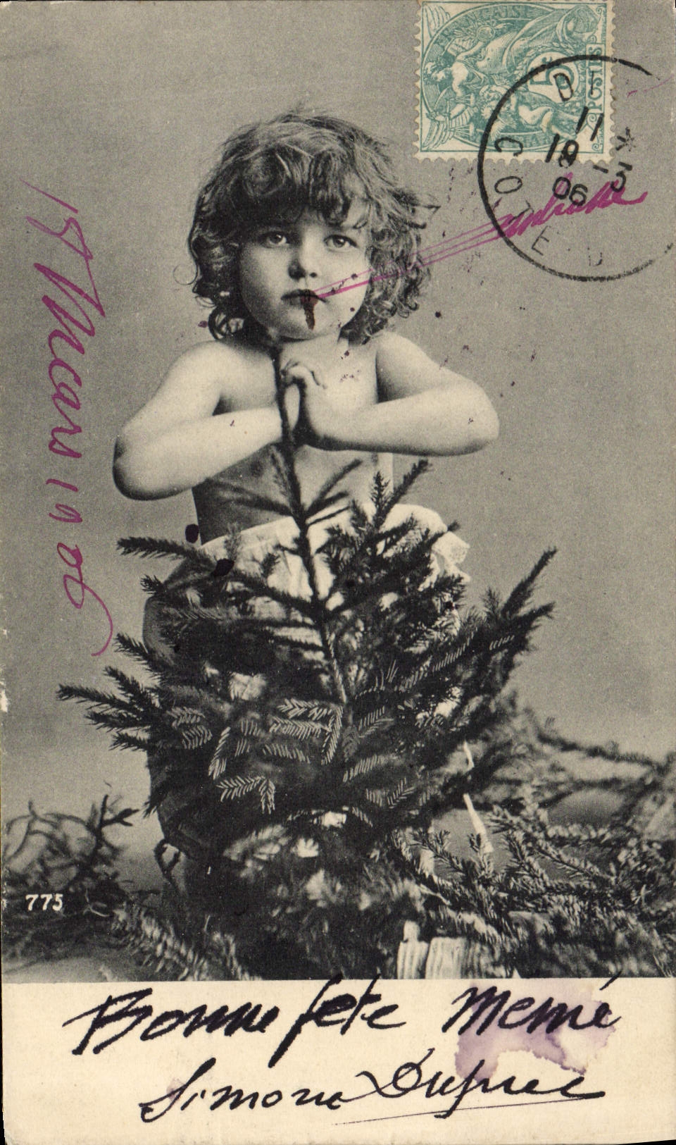 CPA Fantaisie Enfant Bebe