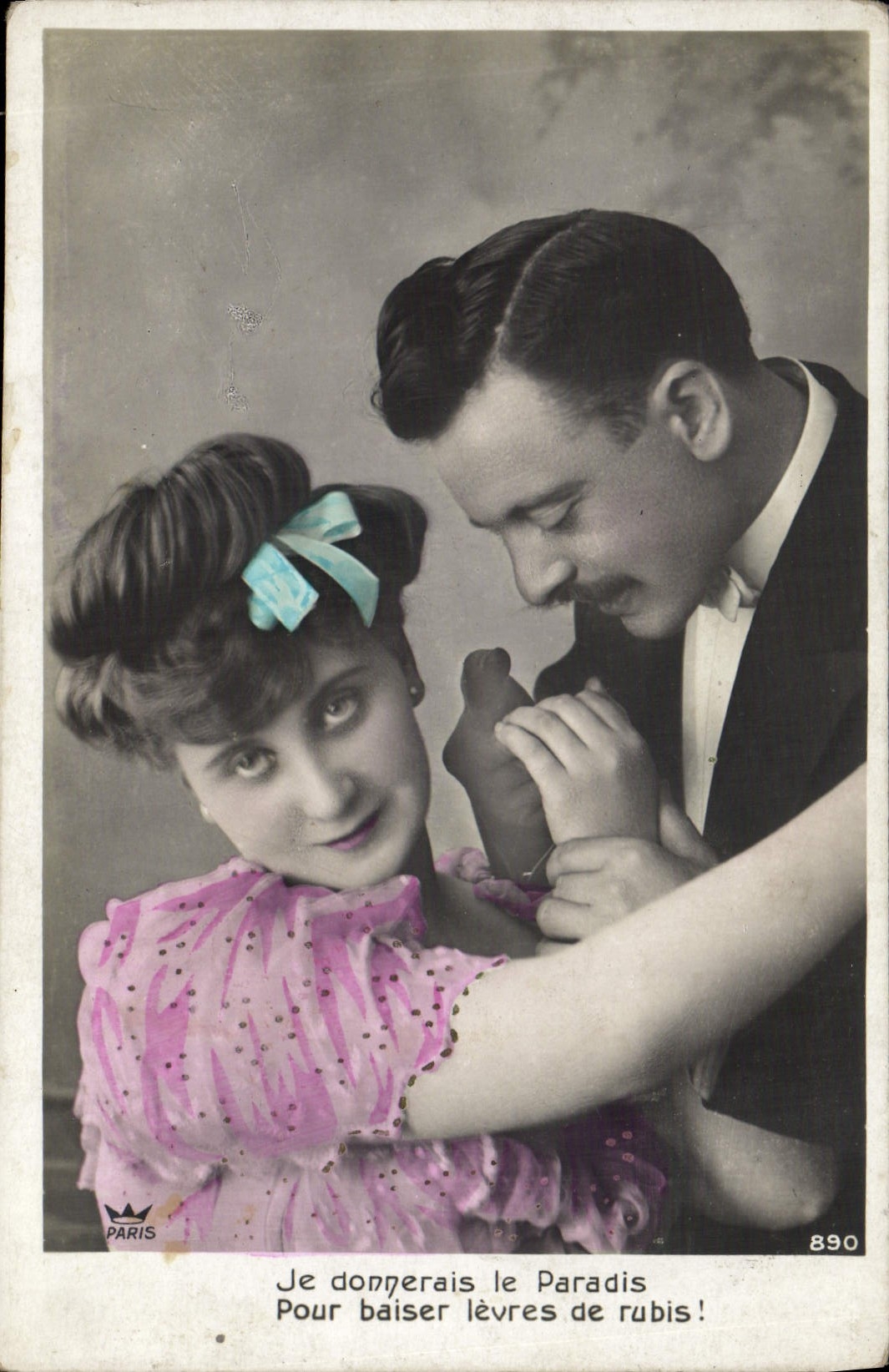CPA Fantaisie Femme 