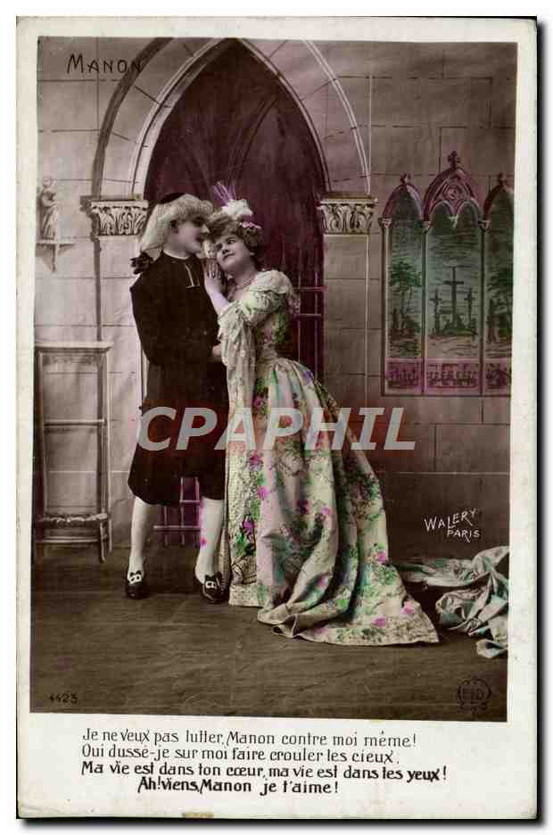 Manon — scène de théâtre — Walery Paris n°4423