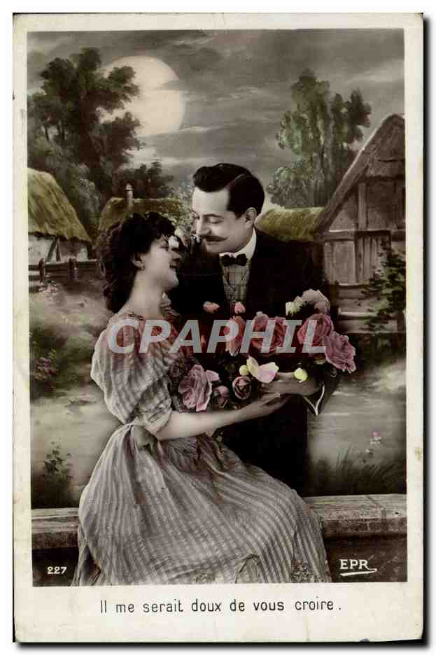 CPA Fantaisie Femme 