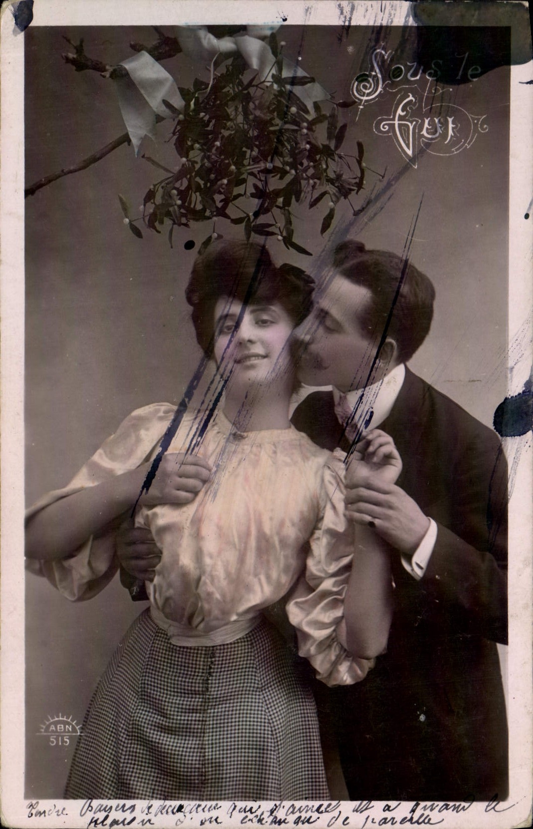 CPA Fantaisie Femme 