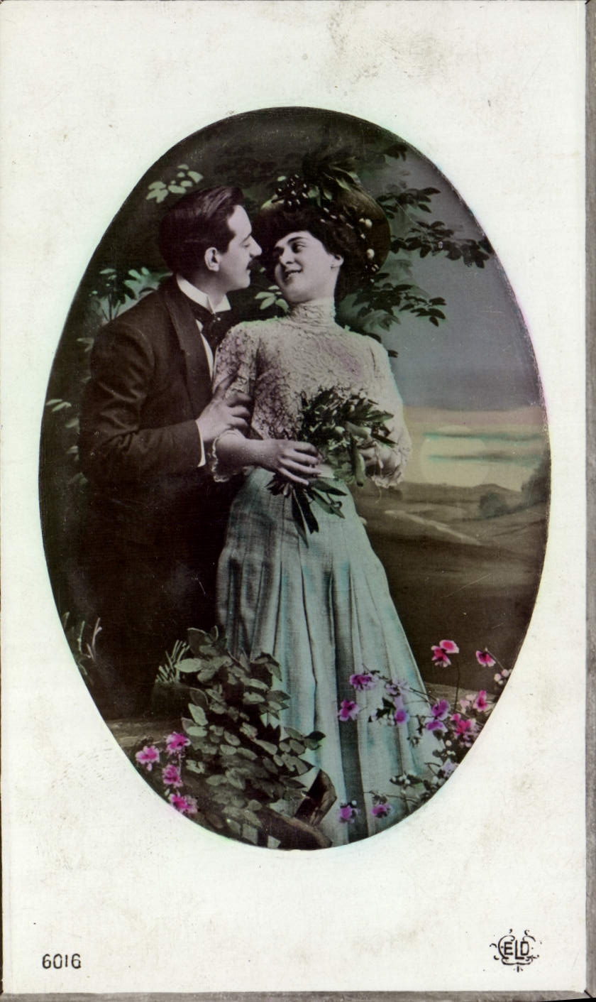 CPA Fantaisie Femme 